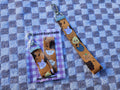 Ateez pirate map Keychain lanyard.