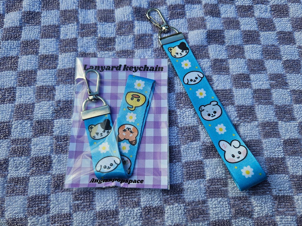 Zeroni keychain lanyard.