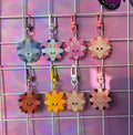 Skzoo flower keychains