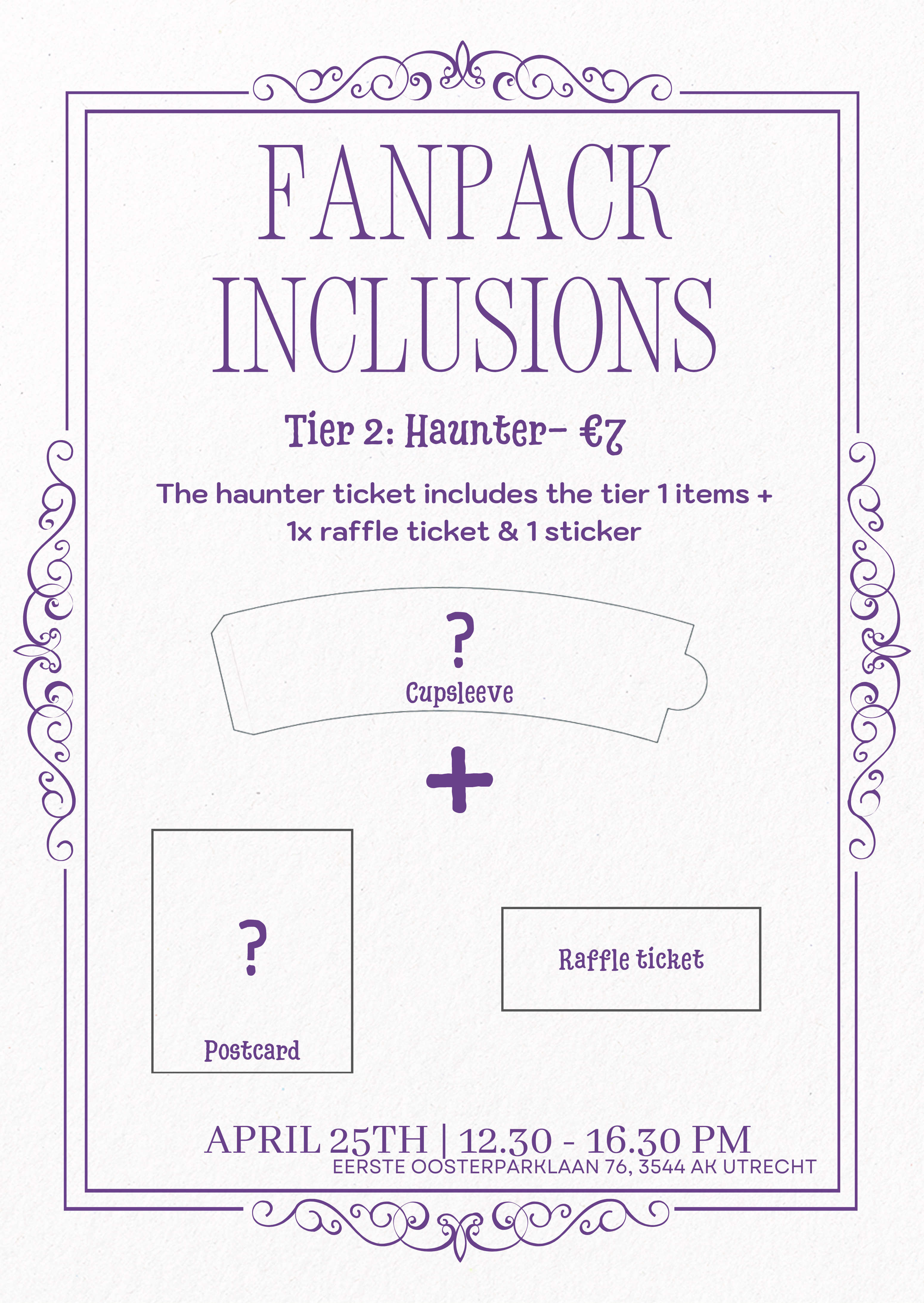 A day full of purple Birthday event