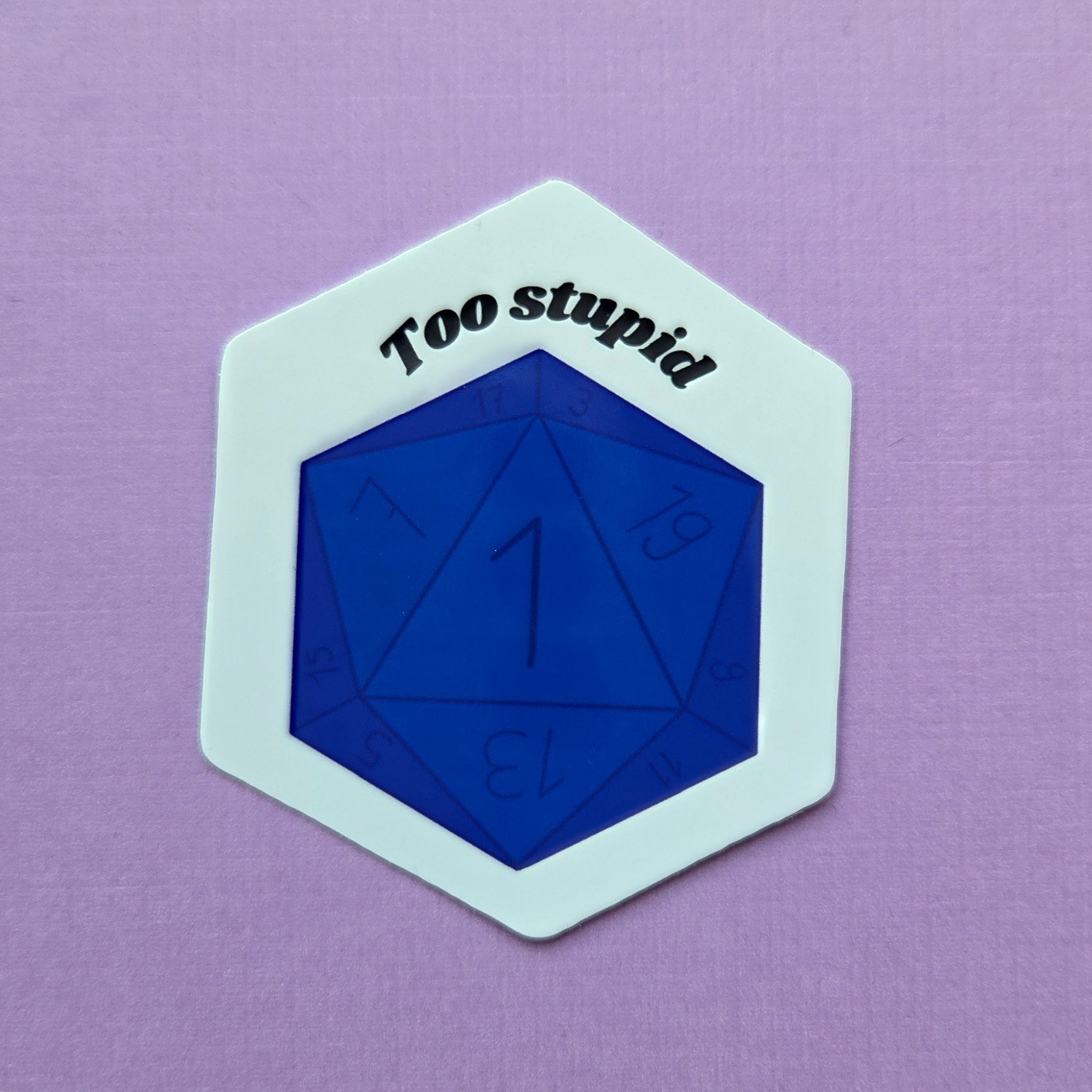Dice stickers
