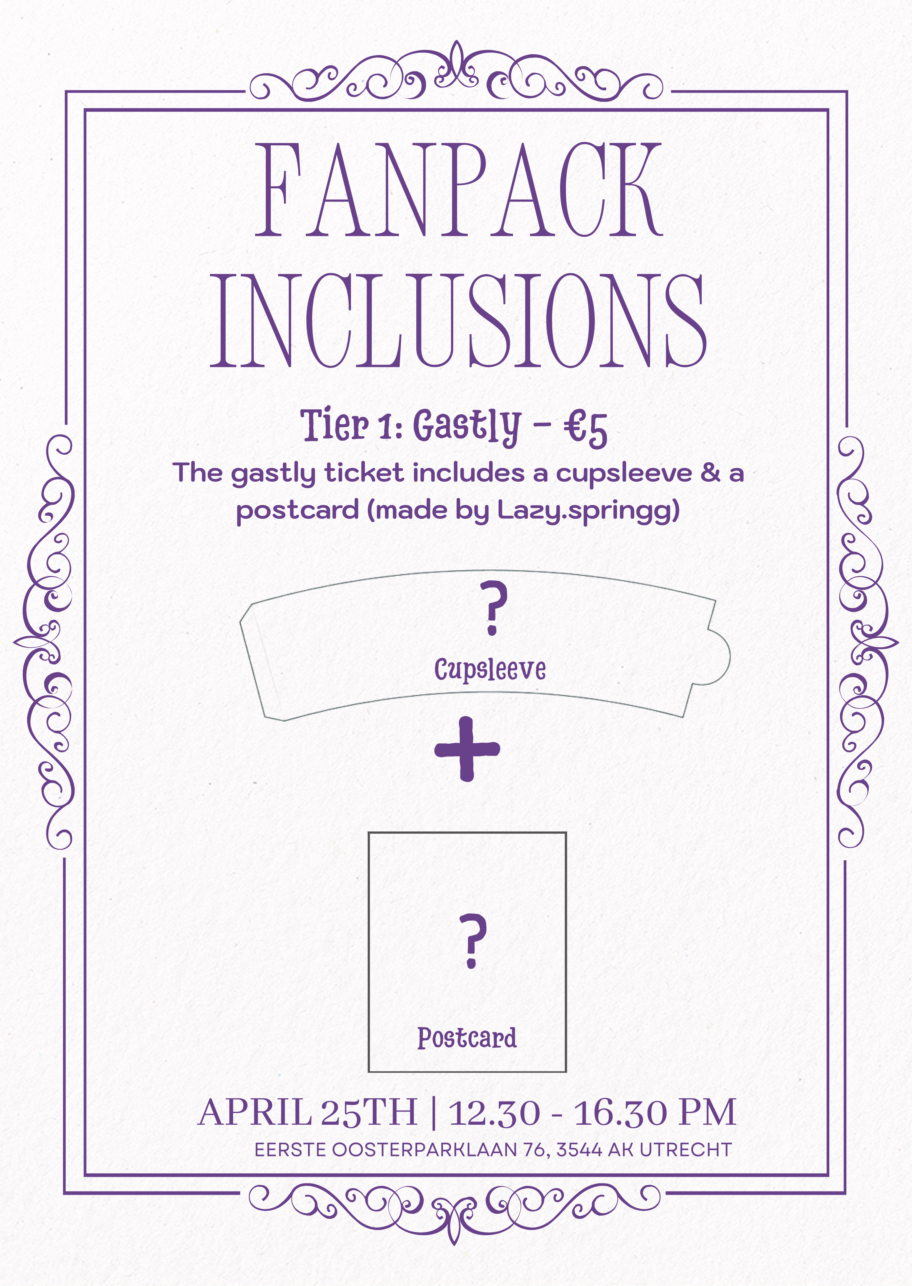 A day full of purple Birthday event