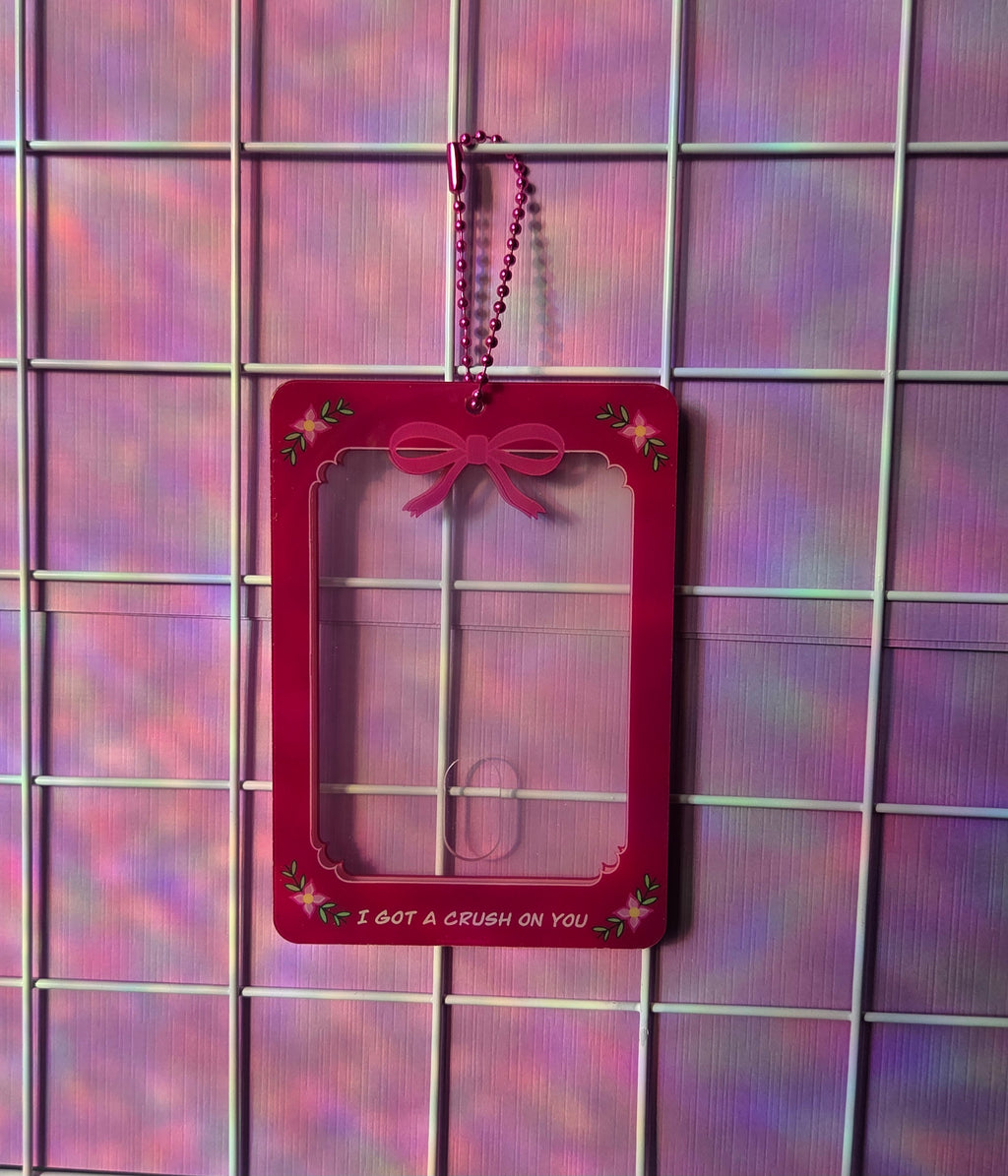 You are my crush photocard holder