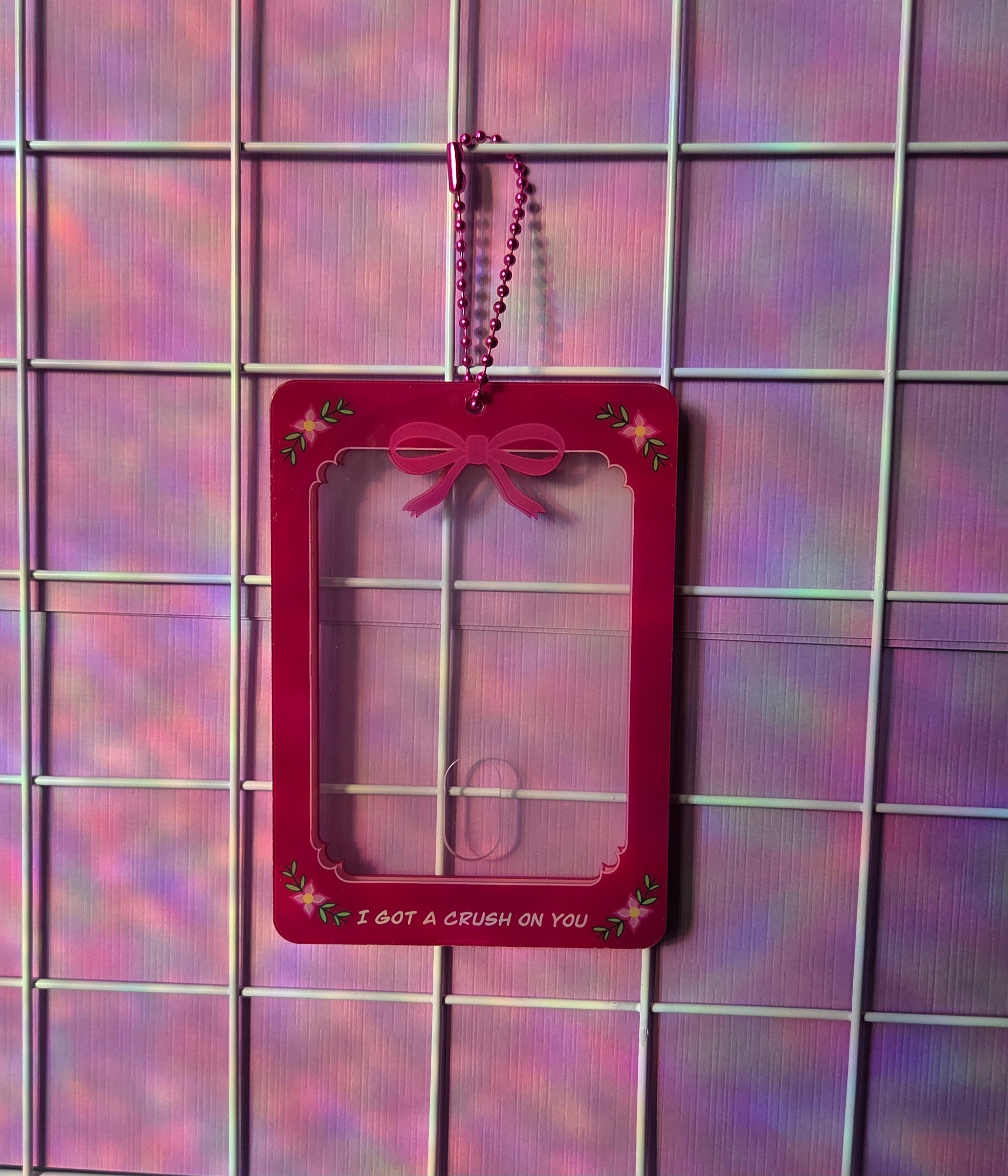 You are my crush photocard holder