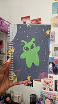 Alien reusable stickerbook