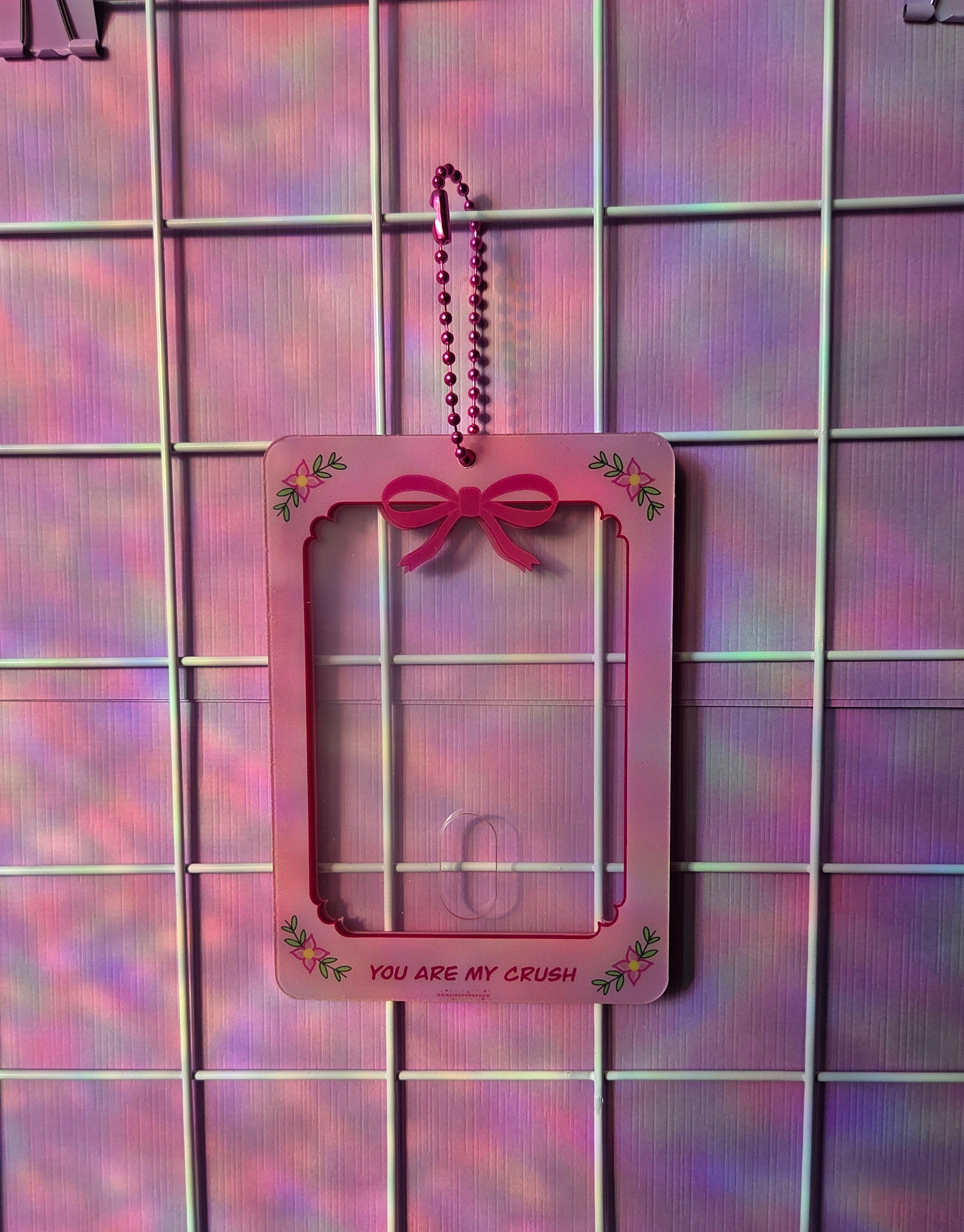 You are my crush photocard holder